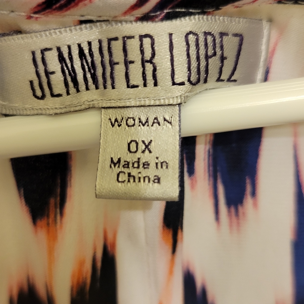 Jennifer Lopez 0X Blouse